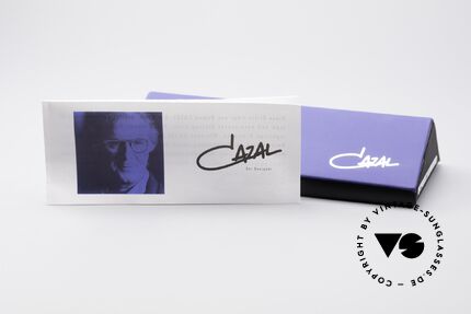 Cazal 975 Echt Vintage No Retro Brille, die Demogläser können durch optische ersetzt werden, Passend für Herren