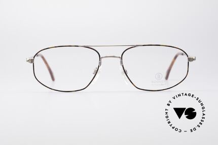 Willy Bogner 7108 Titanflex Vintage Brille, enormer Tragekomfort, dank TITAN-FLEX Material!, Passend für Herren
