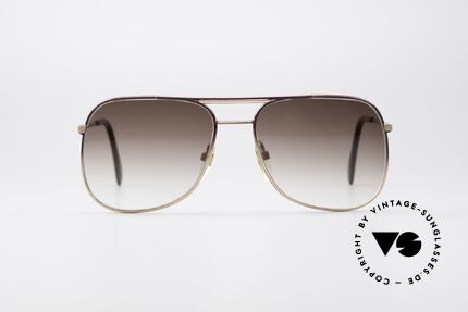 Neostyle Academic 230 80er Vintage Sonnenbrille, modifizierte Pilotenform in Premium-Qualität, Passend für Herren