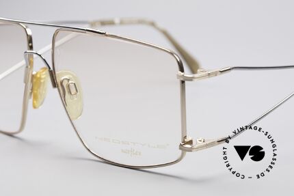 Neostyle Jet 40 Titanflex Vintage Brille, springt nach Verformung in ursprüngl. Form zurück, Passend für Herren