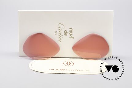 Cartier Vendome Lenses - M Sonnengläser Pink Details