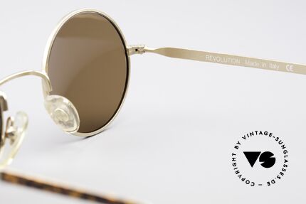 John Lennon - Revolution Kleine Runde Vintage Brille, absoluter Sonnenbrillen-Klassiker; einfach zeitlos!, Passend für Herren und Damen