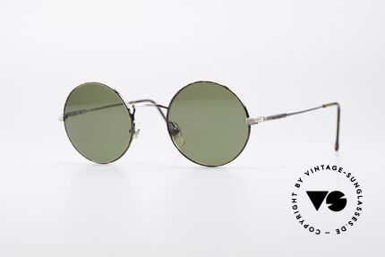 John Lennon - You Are Here Kleine Runde Vintage Brille, original 'JOHN LENNON COLLECTION' Sonnenbrille, Passend für Herren und Damen