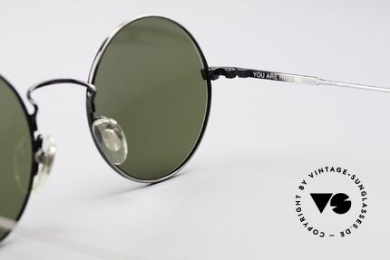 John Lennon - You Are Here Kleine Runde Vintage Brille, absoluter Sonnenbrillen-Klassiker; einfach zeitlos!, Passend für Herren und Damen