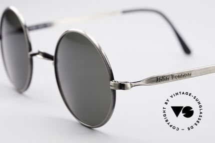 John Lennon - The Walrus Kleine Runde Vintage Brille, typisch unverwechselbarer 1960er-70er Hippie Look, Passend für Herren und Damen
