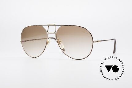 Jaguar 707 80er Luxus Sonnenbrille, vintage 80er Jaguar Sonnenbrille im 'Aviator-Design', Passend für Herren