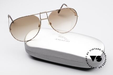 Jaguar 707 80er Luxus Sonnenbrille, orig. Sonnengläser können ggf. auch ersetzt werden, Passend für Herren