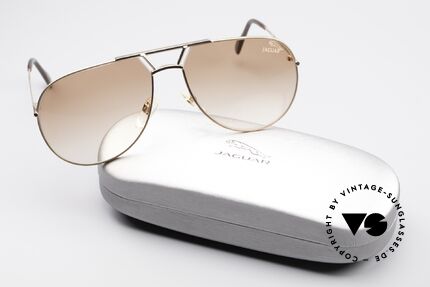 Jaguar 795 Vintage Herren Sonnenbrille, orig. Sonnengläser können ggf. auch ersetzt werden, Passend für Herren