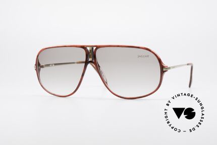 Jaguar 751 Rare Vintage Sonnenbrille, rare vintage JAGUAR Sonnenbrille der späten 1980er, Passend für Herren