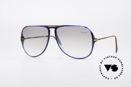 Jaguar 761 Rare Herren Sonnenbrille, rare vintage JAGUAR Sonnenbrille der späten 1980er, Passend für Herren