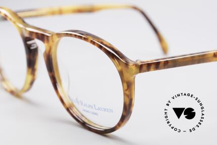 Ralph Lauren 64 Rare Panto Herrenbrille, ungetragen (wie alle unsere 90er Ralph Lauren Brillen), Passend für Herren