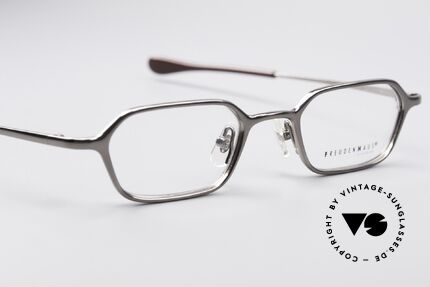 Freudenhaus Rio 90er Titanium Vintage Brille, ungetragen (wie alle unsere vintage Designerbrillen), Passend für Herren und Damen