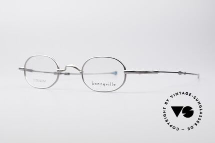 Bonneville - Telescopic Ausziehbare Titan Brille, geniale, ausziehbare Brillenbügel (teleskopartig), Passend für Herren und Damen