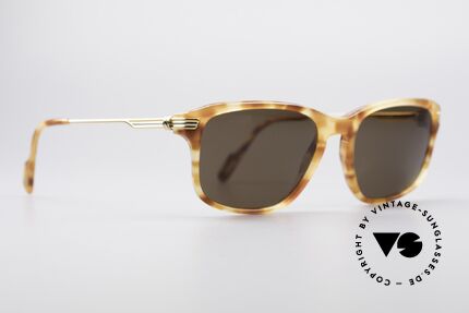 Cartier Lumen Vintage Luxus Sonnenbrille, ein edles Original in kleiner Gr. 54°18 (130mm Breite), Passend für Herren und Damen