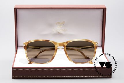Cartier Lumen Vintage Luxus Sonnenbrille, Modellname 'Lumen' ist lateinisch für Licht / Leuchte, Passend für Herren und Damen