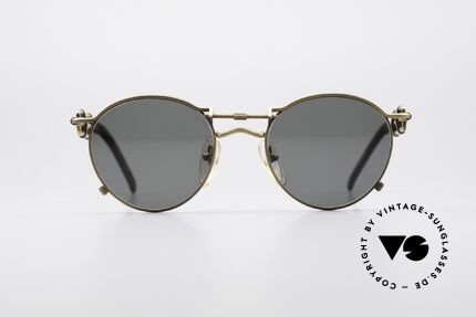 Jean Paul Gaultier 56-0174 Tupac 2Pac Sonnenbrille, Modell 56-0174: bekannt für die einstellbare Bügellänge, Passend für Herren und Damen