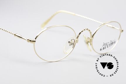 Jean Paul Gaultier 55-0175 Ovale Vintage Brille, unbenutzt (wie alle unsere vintage Gaultier Brillen), Passend für Herren und Damen Jean Paul Gaultier 55-0175 Ovale Vintage Brille, unbenutzt (wie alle unsere vintage Gaultier Brillen), Passend für Herren und Damen