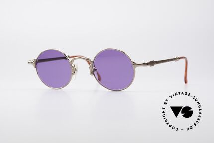 Jean Paul Gaultier 57-4175 Runde Vintage Brille, interessante J.P. GAULTIER Sonnenbrille von ca. 1994, Passend für Herren und Damen
