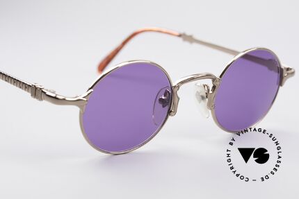 Jean Paul Gaultier 57-4175 Runde Vintage Brille, nie getragen (wie alle unsere alten JPG Sonnenbrillen), Passend für Herren und Damen