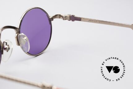 Jean Paul Gaultier 57-4175 Runde Vintage Brille, KEINE Retromode, sondern ein ca.25 Jahre altes Unikat, Passend für Herren und Damen