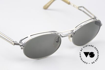 Jean Paul Gaultier 56-7107 Industrial Vintage Brille 90er, ungetragenes Einzelstück (wie alle unsere J.P.G. Brillen), Passend für Herren und Damen