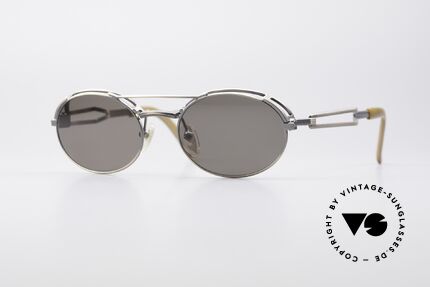 Jean Paul Gaultier 56-7107 Industrial Vintage Brille 90er, einzigartige vintage Sonnenbrille von Jean Paul Gaultier, Passend für Herren und Damen