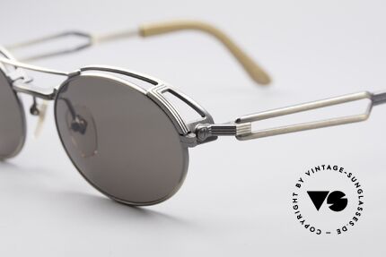 Jean Paul Gaultier 56-7107 Industrial Vintage Brille, echte TOP-Qualität; made in Japan (wie aus einem Guss), Passend für Herren und Damen