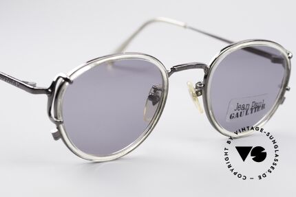 Jean Paul Gaultier 55-3271 Runde 90er Designerbrille, KEINE Retromode; ein circa 25 J. altes Designerstück!, Passend für Herren und Damen