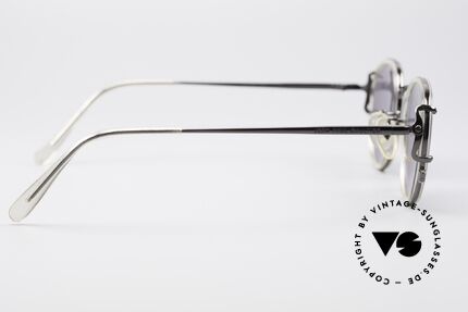 Jean Paul Gaultier 55-3271 Runde 90er Designerbrille, Einsatz v. optischen Gläser natürlich ebenfalls möglich, Passend für Herren und Damen