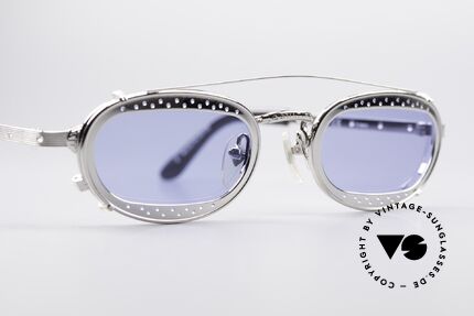 Jean Paul Gaultier 56-7116 Limitierte Vintage Brille, einzigartiges Design & high-end Qualität (Japan made), Passend für Herren und Damen