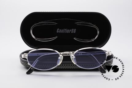 Jean Paul Gaultier 56-7116 Limitierte Vintage Brille, ungetragen, kostbar und selten = wahres Sammlerstück, Passend für Herren und Damen
