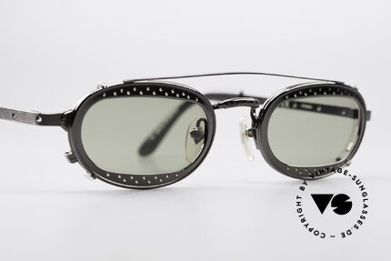 Jean Paul Gaultier 56-7116 Limitierte 98 Vintage Brille, einzigartiges Design & high-end Qualität (Japan made), Passend für Herren und Damen