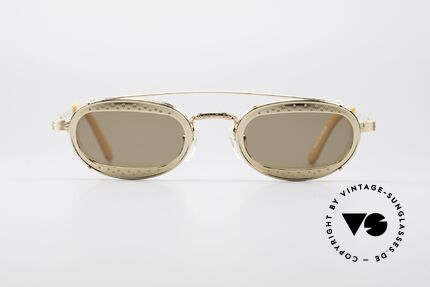 Jean Paul Gaultier 56-7116 Limited Edition Vintage Brille, Nr. 5322 von 7000 (weltweit nur 7000 Stück produziert), Passend für Herren und Damen