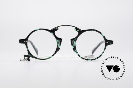 Jean Paul Gaultier 58-0271 Steampunk Vintage Brille, spektakuläres Modell der JUNIOR GAULTIER Serie!, Passend für Herren und Damen
