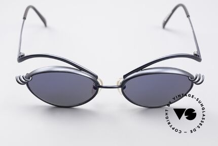 Jean Paul Gaultier 56-6107 Haute Couture Sonnenbrille, KEINE Retromode; eine Rarität aus den frühen 90ern, Passend für Damen