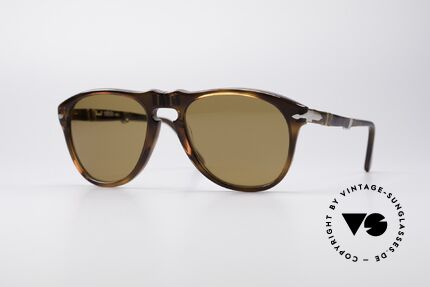 Persol Ratti 806 Folding Vintage Faltsonnenbrille, Persol 806 RATTI = legendäre 1970er Faltsonnenbrille, Passend für Herren