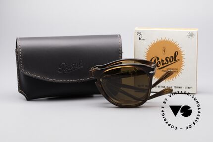 Persol Ratti 806 Folding Vintage Faltsonnenbrille, Größe: medium, Passend für Herren