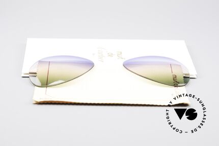 Cartier Vendome Lenses - L Tricolored Horizon Gläser, von unserem Optiker gefertigt: daher neu & kratzerfrei, Passend für Herren und Damen