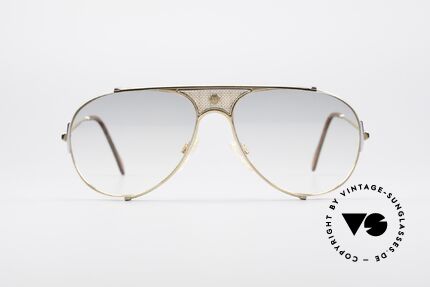 St. Moritz 401 Rare Jupiter Sonnenbrille, kostbares 80er Jahre Designerstück mit Jupiter Symbol, Passend für Herren und Damen