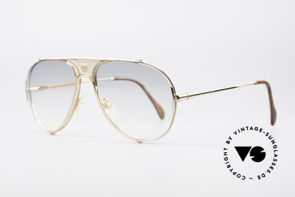 St. Moritz 401 Rare Jupiter Sonnenbrille, Top-Qualität (Federgelenk-Bügel mit Wurzelholzdekor), Passend für Herren und Damen