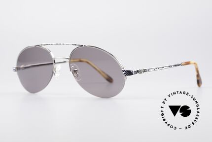 Bugatti 14651 90er Vintage Herrenbrille, typisches Bugatti Herrendesign (eigene Tropfenform), Passend für Herren