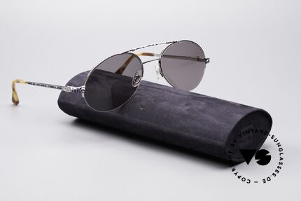 Bugatti 14651 90er Vintage Herrenbrille, KEINE Retrosonnenbrille; ein echtes altes ORIGINAL!, Passend für Herren