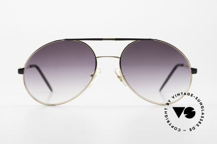 Bugatti 65837 80er Luxus Vintage Brille, vintage Sonnenbrille im klassischen BUGATTI-Design, Passend für Herren