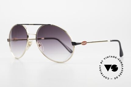 Bugatti 65837 80er Luxus Vintage Brille, Original von 1984; perfekt für den aparten Gentleman, Passend für Herren