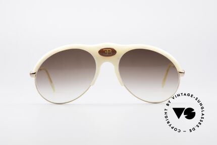 Bugatti 64748 Rare Elfenbein Optik Brille, kunstvolle Elfenbein-Optik (Original aus den 70ern), Passend für Herren