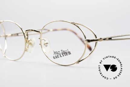 Jean Paul Gaultier 55-3175 Tupac Shakur 2Pac Brille, "Must Have" für alle Tupac / 2Pac Fans / Liebhaber, Passend für Herren