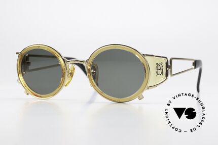 Jean Paul Gaultier 58-6201 Steampunk Vintage Brille Details