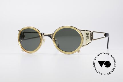 Jean Paul Gaultier 58-6201 Steampunk Vintage Brille, 1990er vintage Sonnenbrille von Jean Paul Gaultier, Passend für Herren und Damen