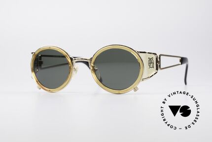 Jean Paul Gaultier 58-6201 Steampunk Vintage Brille Details