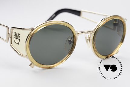Jean Paul Gaultier 58-6201 Steampunk Vintage Brille, unbenutztes Original in  Spitzen-Qualität + JPG Etui, Passend für Herren und Damen
